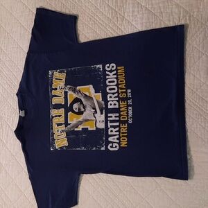 Garth Brooks Notre Dame The Inaugural concert t-shirt unisex size Medium
